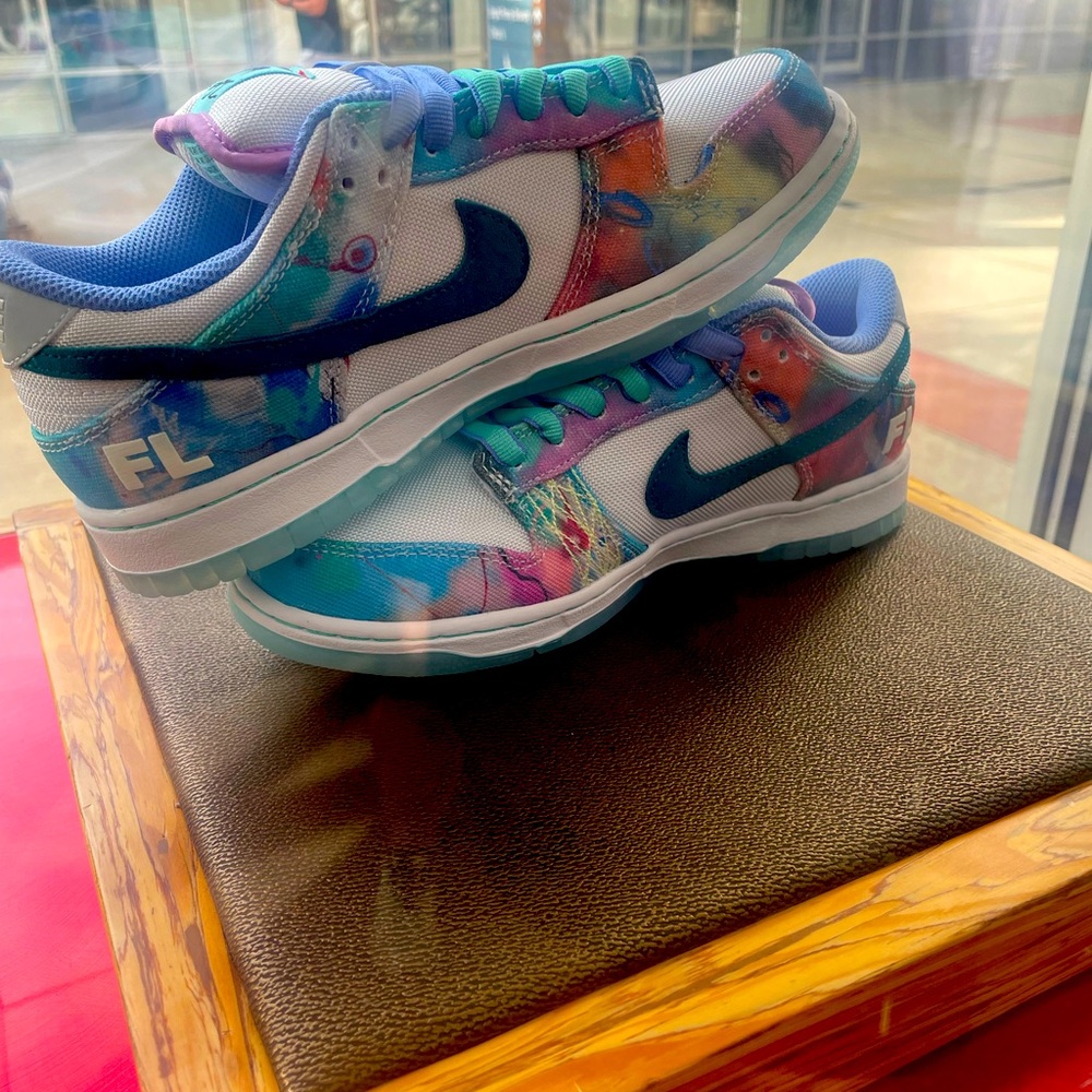 2024
Futura Laboratories x Dunk Low SB 'Bleached Aqua'